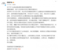 奇瑞汽车深夜致歉