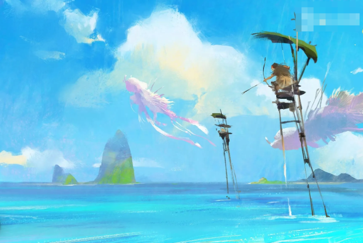 前瞻：受吉卜力美术风格影响的开放世界新作 Polygon《阿加斯巴之塔》